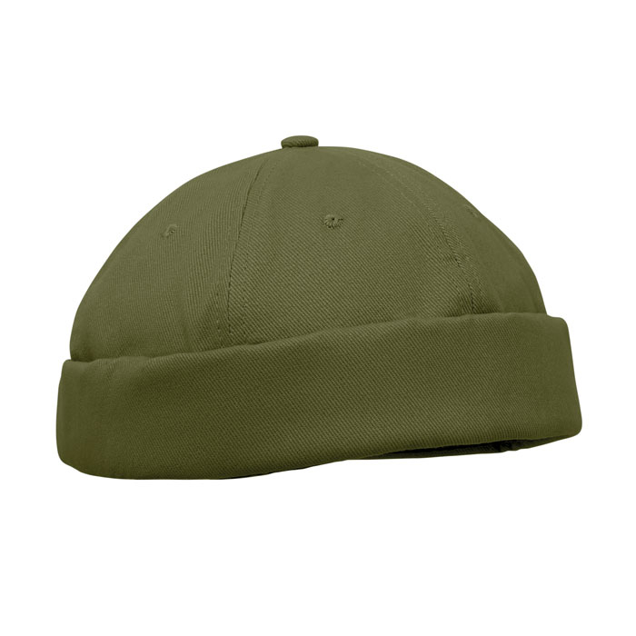 Casquette docker unisexe personnalisable coton 260 g/m² Dock vert armée vert